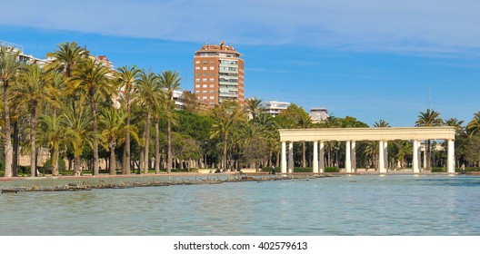 Panoramic View Turia Gardens Jardines Del Stock Photo 402579613 ...