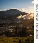 panoramic views of the city of Pasto, Nariño Colombia
