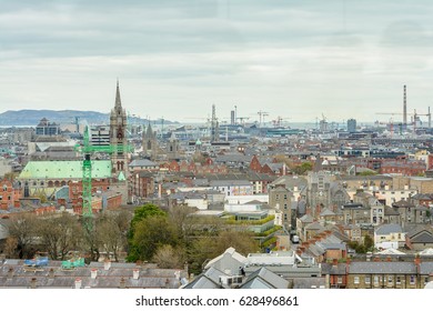 panoramic views to dublin city, Ireland