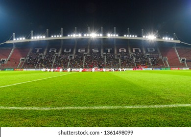 Panoramic Views True Stadium During Football Stock Photo Edit Now