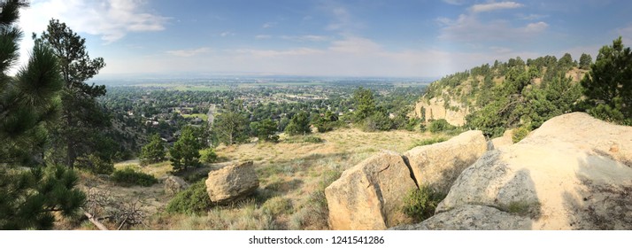 Panoramic views from Zimmerman Park in Billings, Montana (July 2018) 