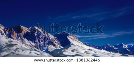 Similar – Image, Stock Photo cold play Colour photo