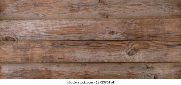 Panoramic wooden background