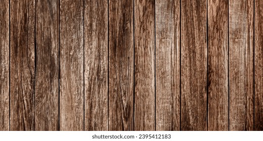 Panoramic wooden rustic texture, natural wood texture