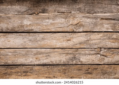  
Panoramic wooden rustic texture, natural wood texture