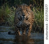 The Pantanal Jaguar is a magnificent apex predator found in the Pantanal region of Brazil, the world