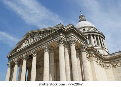 The Pantheon Which Is A Building In The Latin Quarter In Paris