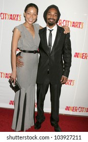 Paola Menacho And Eddie Steeples At The 20th Anniversary Inner City Arts Imagine Gala And Auction. Beverly Hilton Hotel, Beverly Hills, CA. 10-15-09