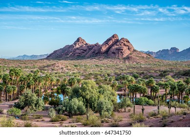 Papago Park In Phoenix, Arizona.