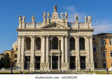 Rome Facade St John Lateran Basilica Stock Photo 392306734 | Shutterstock