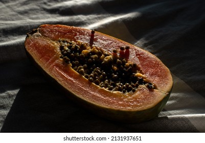 Papaya In The Low Light