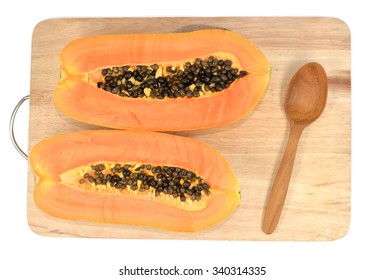 Papaya slice