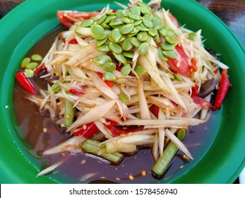 Papaya Somtum Is Thai Food