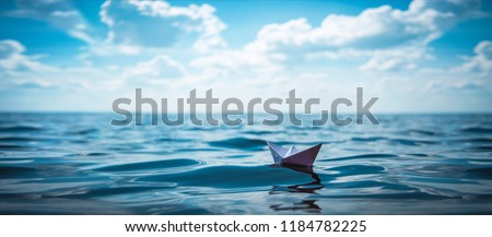 Paper Boat Panorama