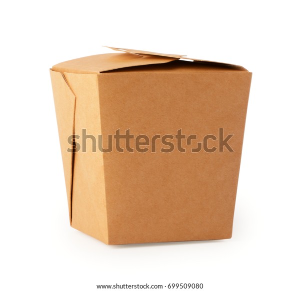 Download Paper Box Food Closed Craft Packaging Stock Photo Edit Now 699509080