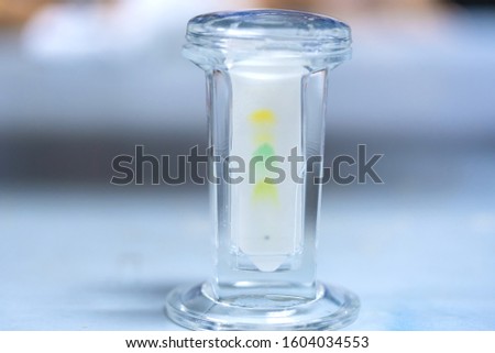 Paper chromatography is an analytical method used to separate colored chemicals or substances in laboratory.