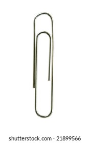 Large Paper Clip Closeup Isolated On Stock Photo 97898549 | Shutterstock