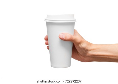 Paper Cup In Hand.