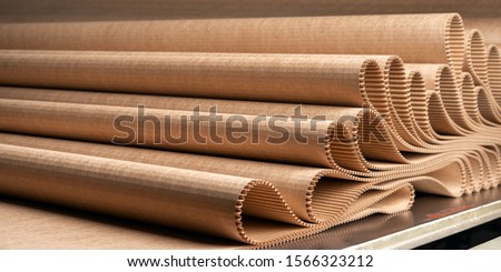 paper factory process texture carton industry brown