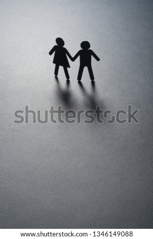 Similar – Image, Stock Photo beach walk Well-being