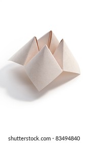 Paper Fortune Teller Close Up