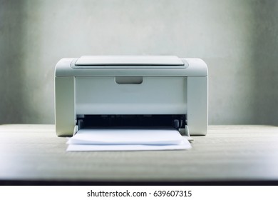 Paper In The Laser Printer