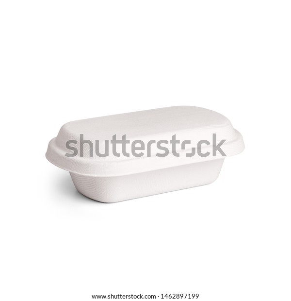 Download Paper Lunch Box Food Container Isolated Stock Photo Edit Now 1462897199