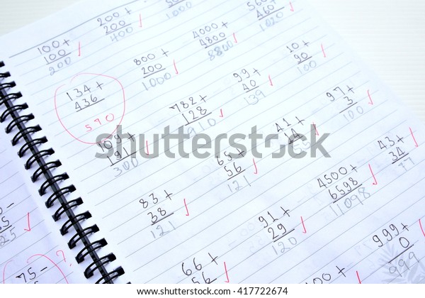 paper with maths
calculation