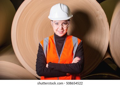 Paper Mill Factory Worker