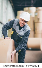 Paper Mill Factory Worker