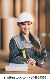 Paper Mill Factory Worker