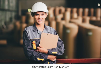 Paper Mill Factory Worker