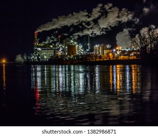 Paper Mill Roanoke River Carolina