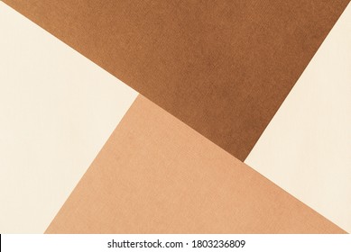 Paper for pastel overlap in beige   terracotta colors for background  banner  presentation template  Creative modern trendy background design in natural colors  Trendy paper for pastel background in