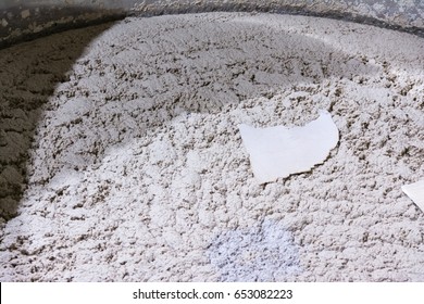 Paper Pulp Material Vat Storage Production Factory Industrial Usage White Water Container - Shutterstock ID 653082223