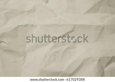 Paper surface that is active and wrinkled