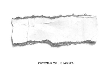 Paper Tears Isolated On White Background Stock Photo 1149305345 ...