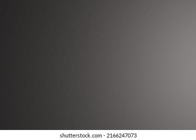 Paper Texture, Abstract Background. The Name Of The Color Is Carbon Gray. Gradient With Light Coming From Right