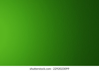 Paper texture, abstract background. The name of the color is lime green. Gradient with light coming from left