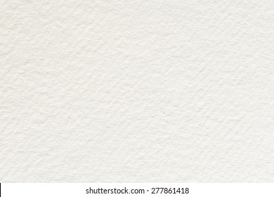 Paper Texture. White Watercolor Paper Texture Background