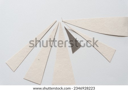 Similar – Image, Stock Photo Vintage paper envelopes, paper and wood texture