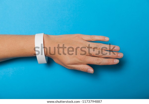Download Paper Wristband Mockup Event Bracelet On Stock Photo (Edit ...