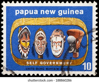 Papua New Guinea Circa 1973 Used Stock Photo (Edit Now) 188860286