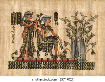 Papyrus Elements Egyptian History Stock Photo 35749027 | Shutterstock