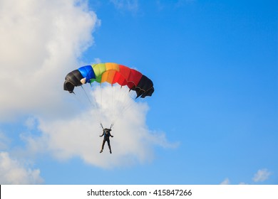 Parachute Thai Military Parachuting