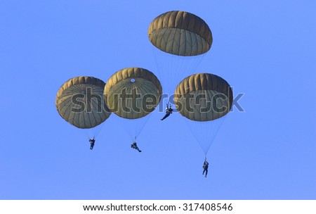 Parachute trooper