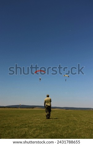 Parachutists in Freefall, Czech Republic 2023