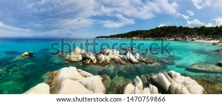 The paradies of the Greace Beaches 