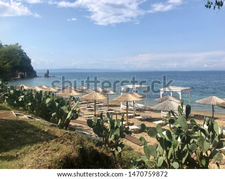 The paradies of the Greace Beaches 