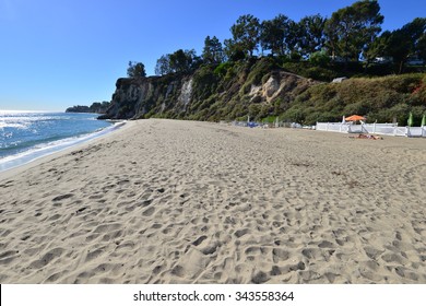 Paradise Cove At Malibu In California. 